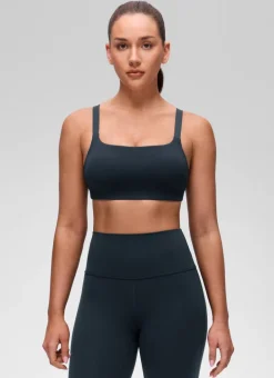 Butterluxe Adjustable Wide Strap Sports Bra