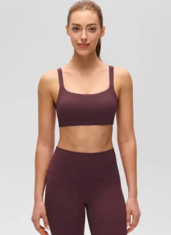 Butterluxe Adjustable Wide Strap Sports Bra