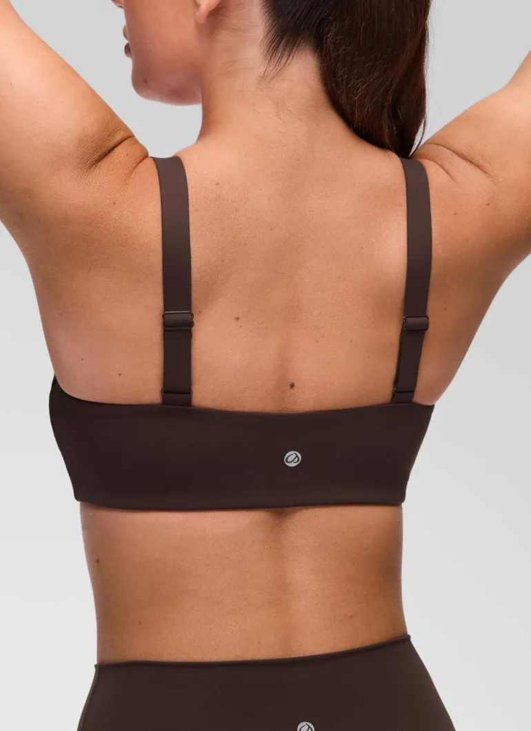 Butterluxe Adjustable Wide Strap Sports Bra