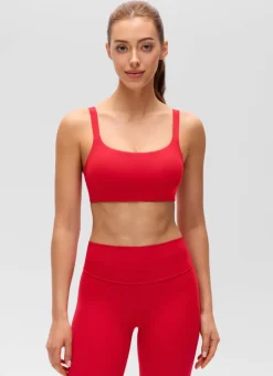 Butterluxe Adjustable Wide Strap Sports Bra