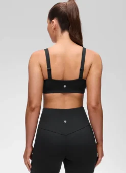 Butterluxe Adjustable Wide Strap Sports Bra