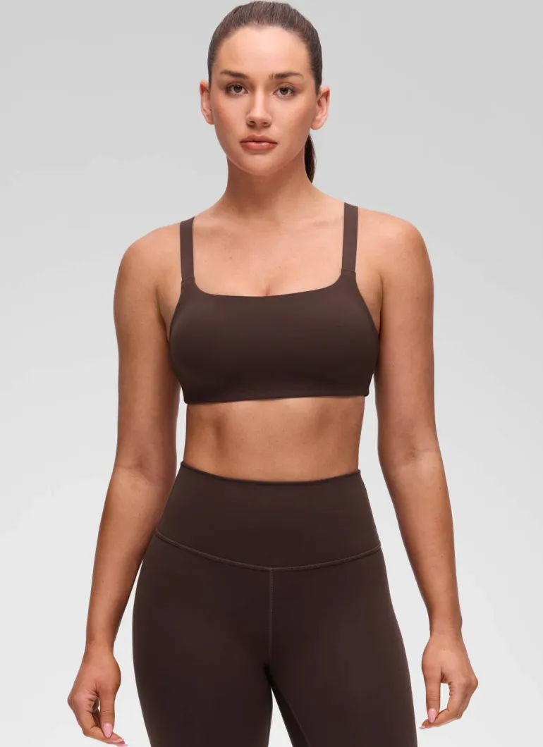Butterluxe Adjustable Wide Strap Sports Bra