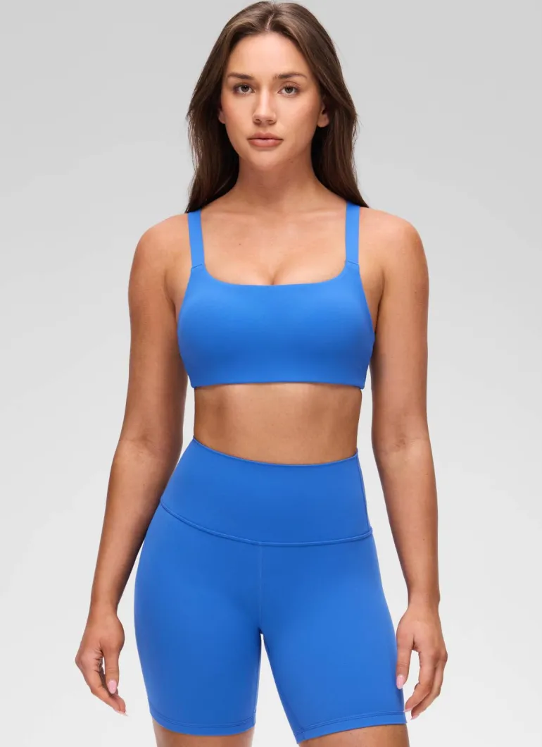Butterluxe Adjustable Wide Strap Sports Bra