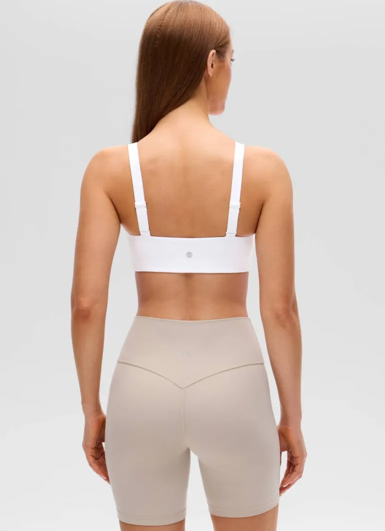 Butterluxe Adjustable Wide Strap Sports Bra