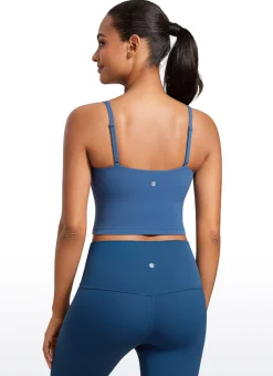 Butterluxe Built in Bra Adjustable Strap Tank