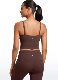 Butterluxe Built in Bra Adjustable Strap Tank