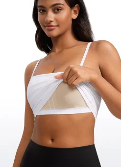 Butterluxe Built in Bra Adjustable Strap Tank
