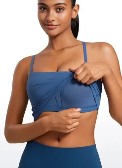 Butterluxe Built in Bra Adjustable Strap Tank