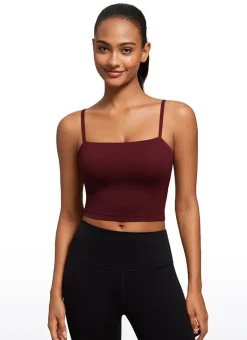 Butterluxe Built in Bra Adjustable Strap Tank