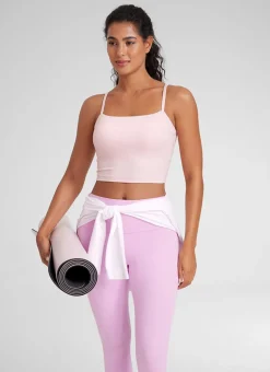Butterluxe Built in Bra Adjustable Strap Tank