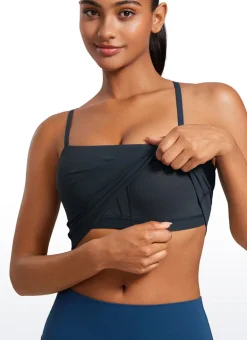 Butterluxe Built in Bra Adjustable Strap Tank