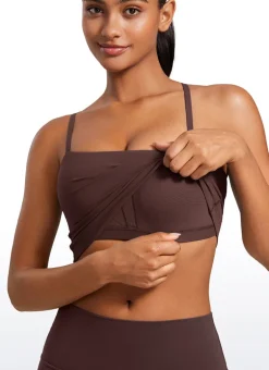 Butterluxe Built in Bra Adjustable Strap Tank