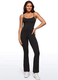 Butterluxe Built in Bra Flare Jumpsuit 30''