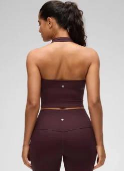 Butterluxe Built in Bra Halter Tank