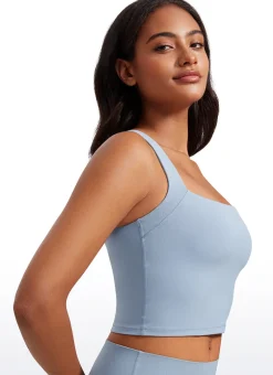 Butterluxe Built in Bra Longline Tank