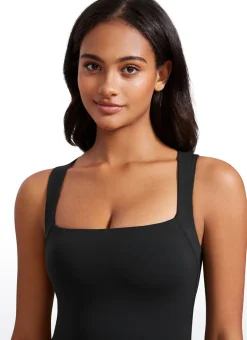 Butterluxe Built in Bra Longline Tank