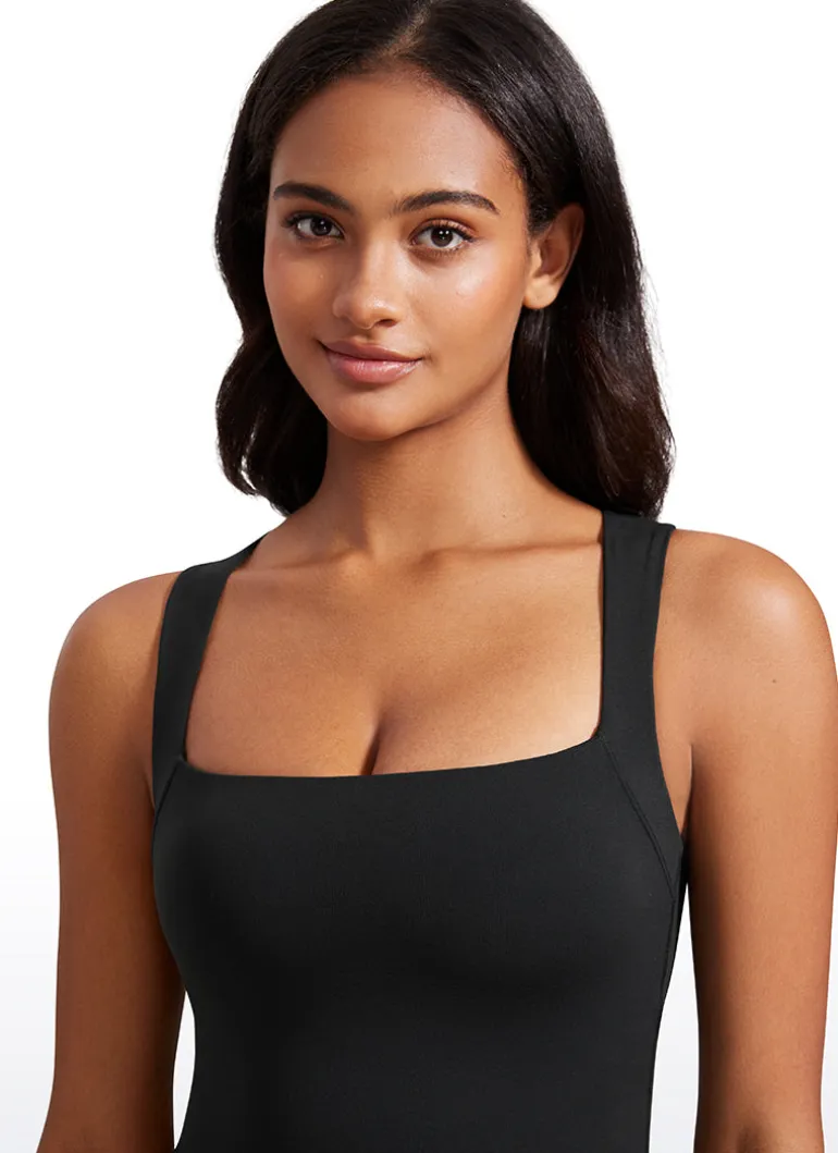Butterluxe Built in Bra Longline Tank