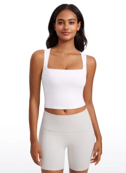Butterluxe Built in Bra Longline Tank