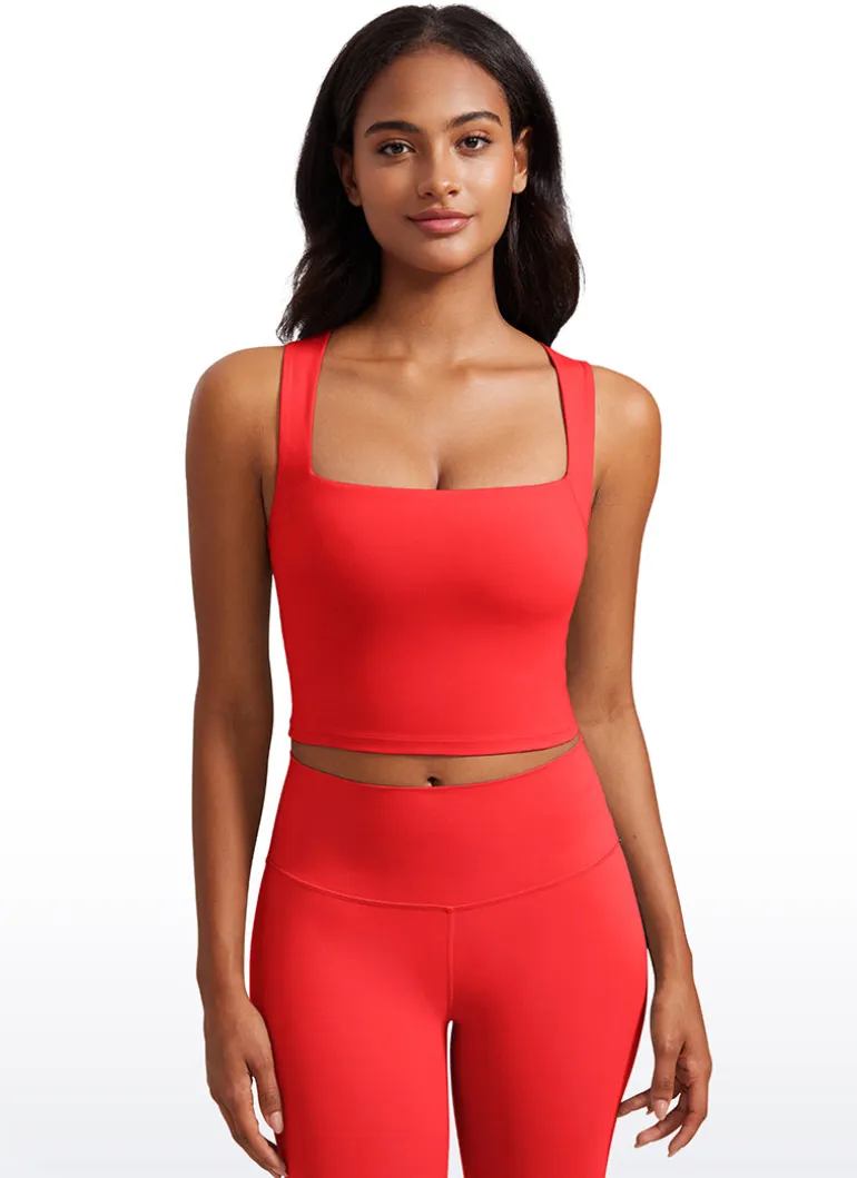 Butterluxe Built in Bra Longline Tank