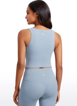 Butterluxe Built in Bra Longline Tank
