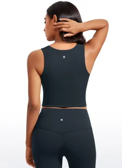 Butterluxe Built in Bra Longline Tank