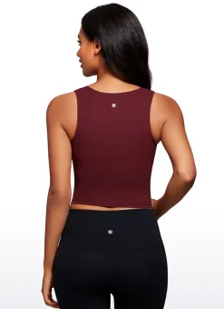 Butterluxe Built in Bra Longline Tank