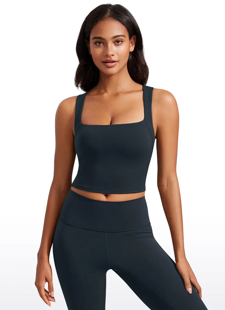 Butterluxe Built in Bra Longline Tank