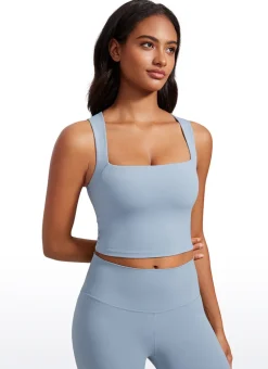 Butterluxe Built in Bra Longline Tank