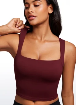 Butterluxe Built in Bra Longline Tank