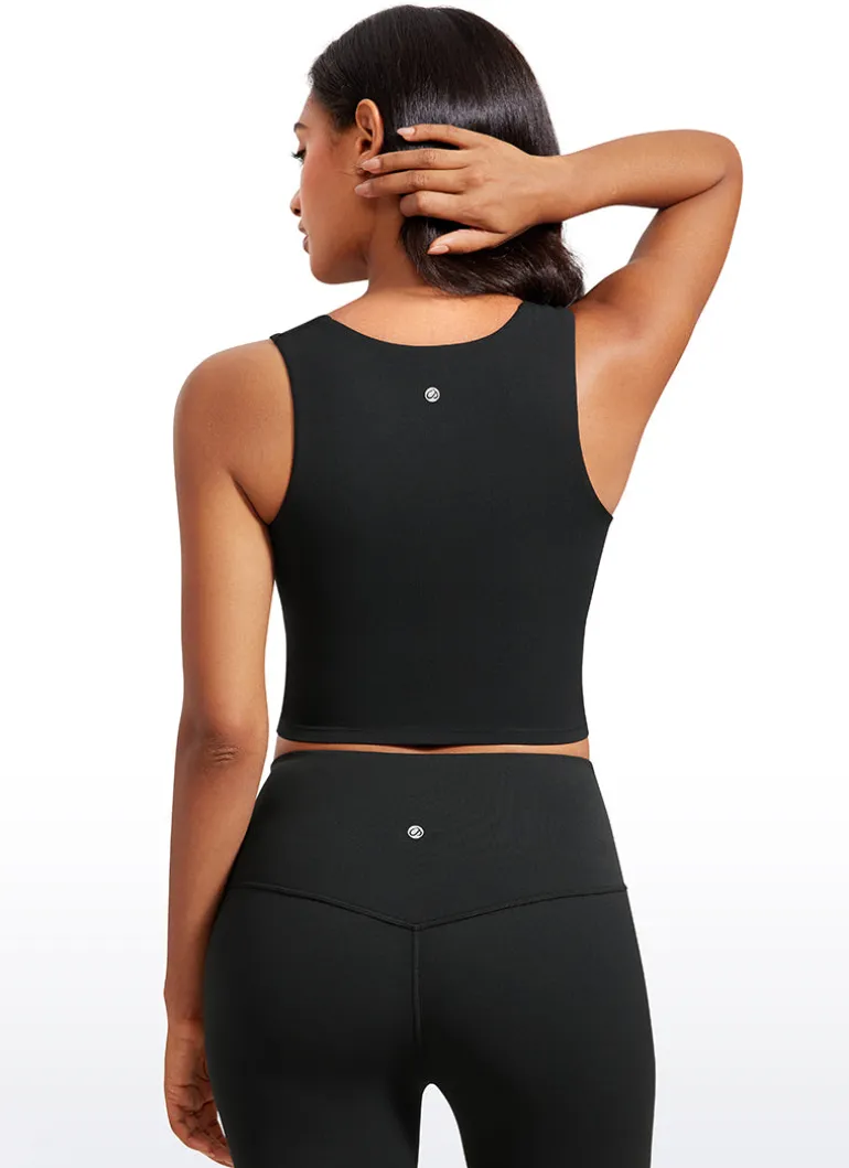 Butterluxe Built in Bra Longline Tank