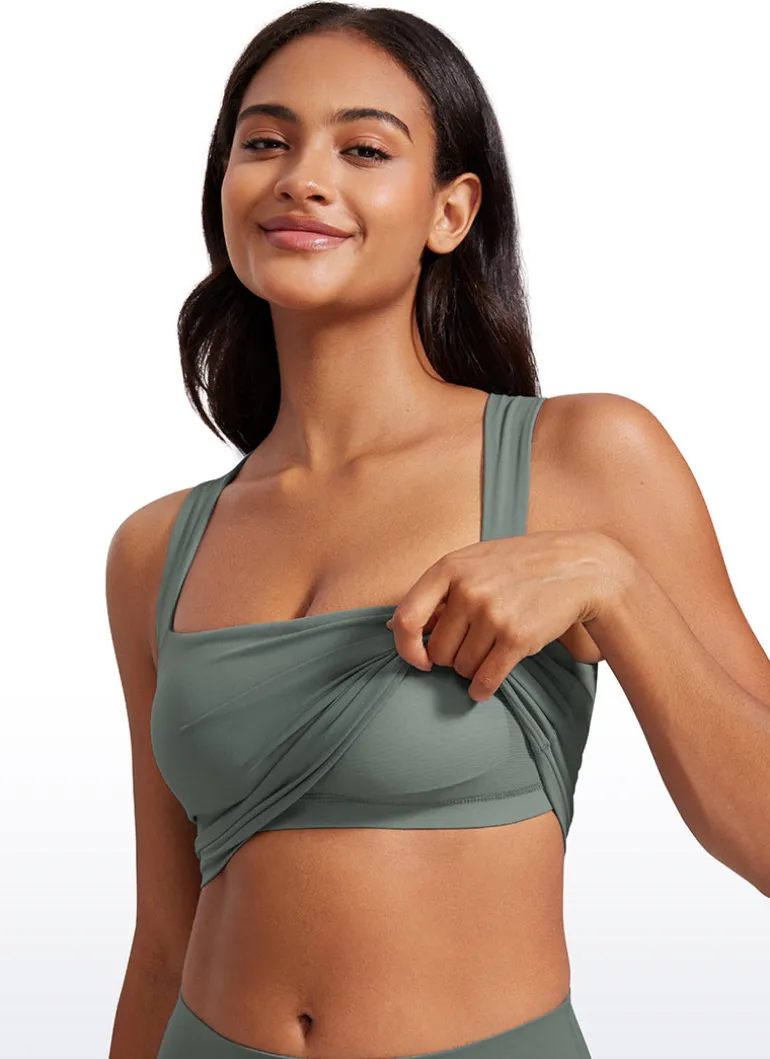 Butterluxe Built in Bra Longline Tank