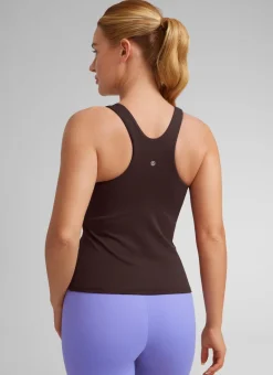 Butterluxe Built in Bra Scoop Neck Tank