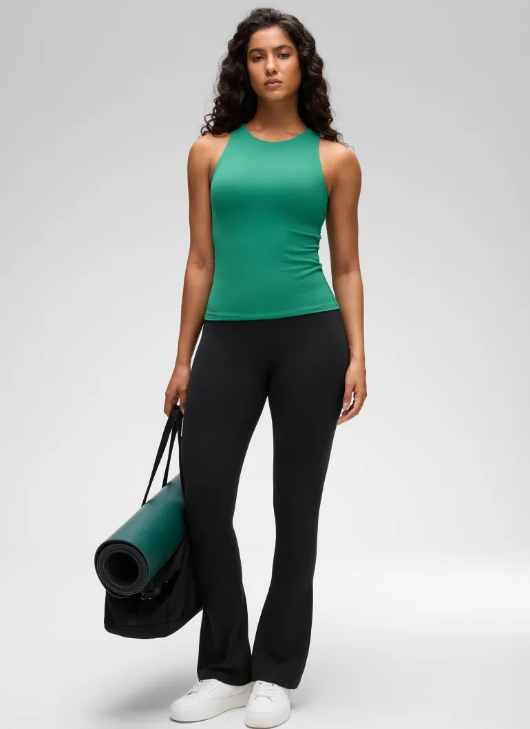 Butterluxe Built in Bra Scoop Neck Tank