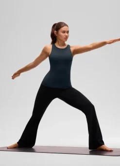 Butterluxe Built in Bra Scoop Neck Tank