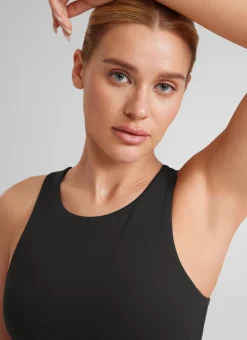 Butterluxe Built in Bra Scoop Neck Tank