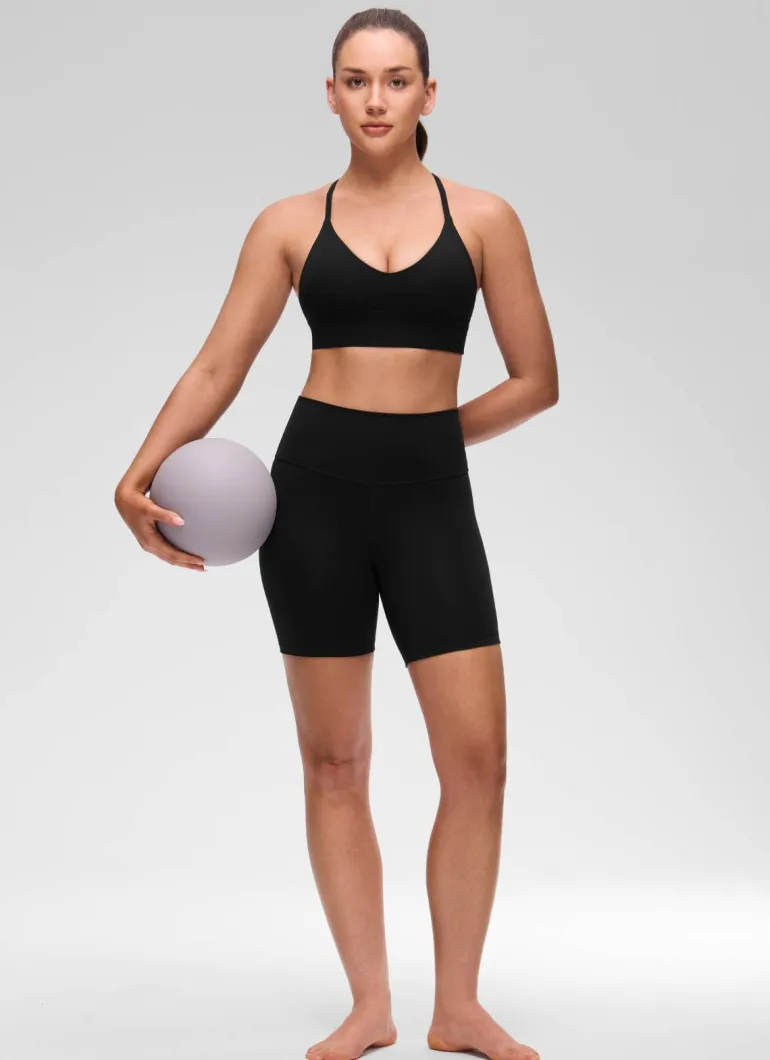 Butterluxe Cross Back Longline Sports Bra