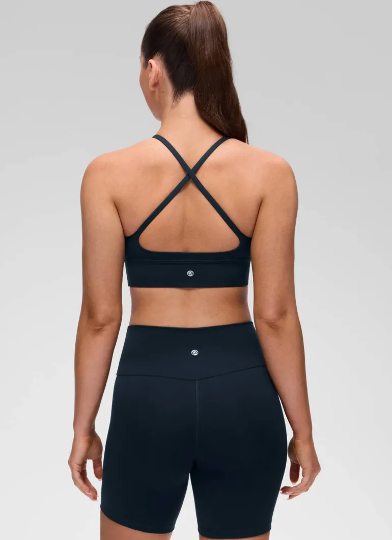 Butterluxe Cross Back Longline Sports Bra