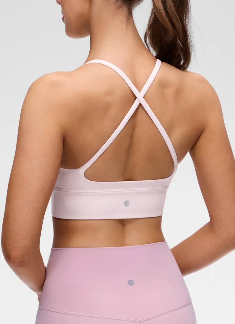 Butterluxe Cross Back Longline Sports Bra