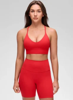 Butterluxe Cross Back Longline Sports Bra