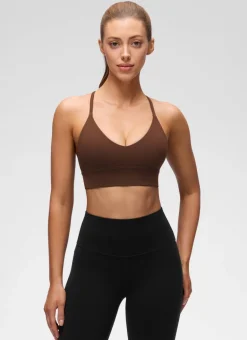 Butterluxe Cross Back Longline Sports Bra