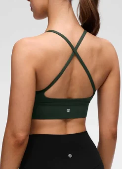 Butterluxe Cross Back Longline Sports Bra