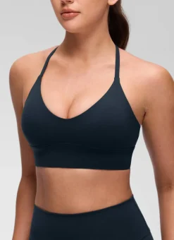 Butterluxe Cross Back Longline Sports Bra