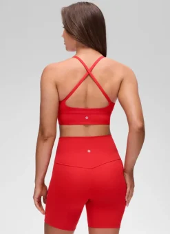 Butterluxe Cross Back Longline Sports Bra