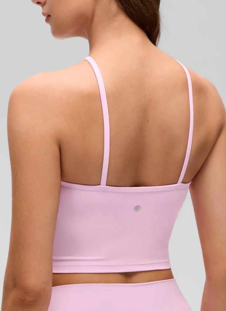 Butterluxe Cross Halter Built in Bra Tank