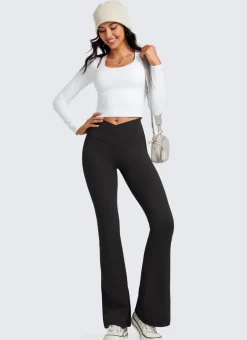 Butterluxe Crossover Flare Legging 33''