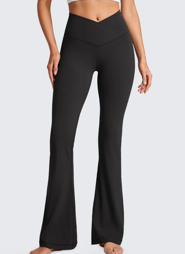 Butterluxe Crossover Flare Legging 33''