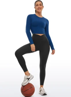 Butterluxe Crossover Pocket Legging 25''