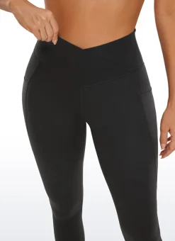 Butterluxe Crossover Pocket Legging 25''