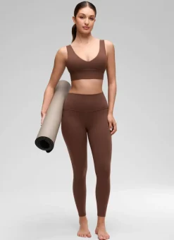 Butterluxe Deep V Neck Longline Sports Bra