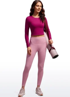 Butterluxe Double Lined Cropped Long Sleeve
